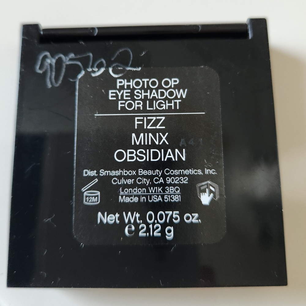 Rare Smashbox Photo Op Eye Shadow Trio For Light - Fizz Minx Obsidian - Picture 3 of 5